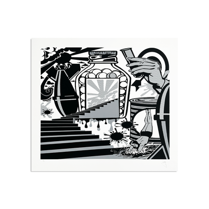 Xander Coy - Doors of Perception  - Limited Edition Screenprint