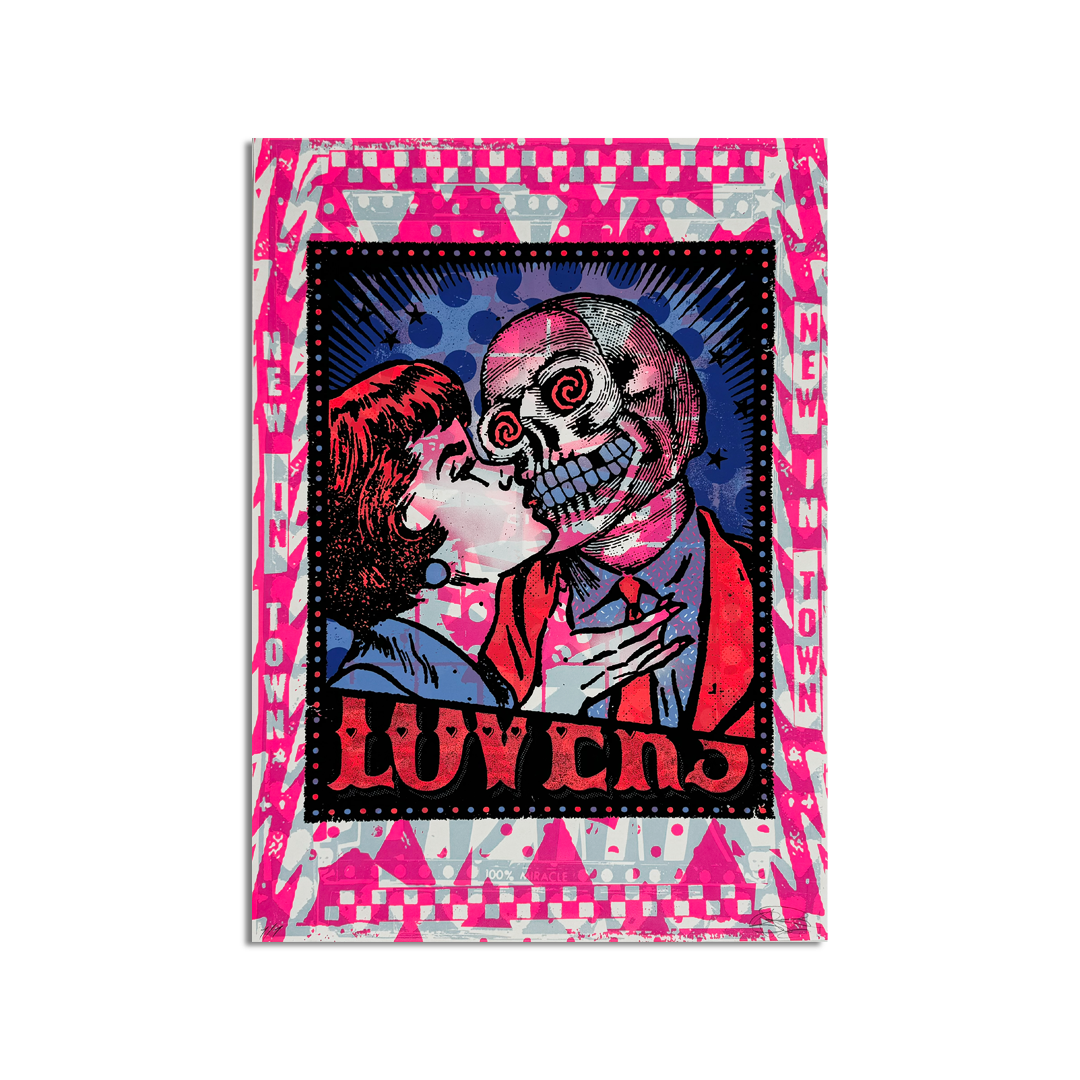 Ben Rider - Lovers - Screen Print