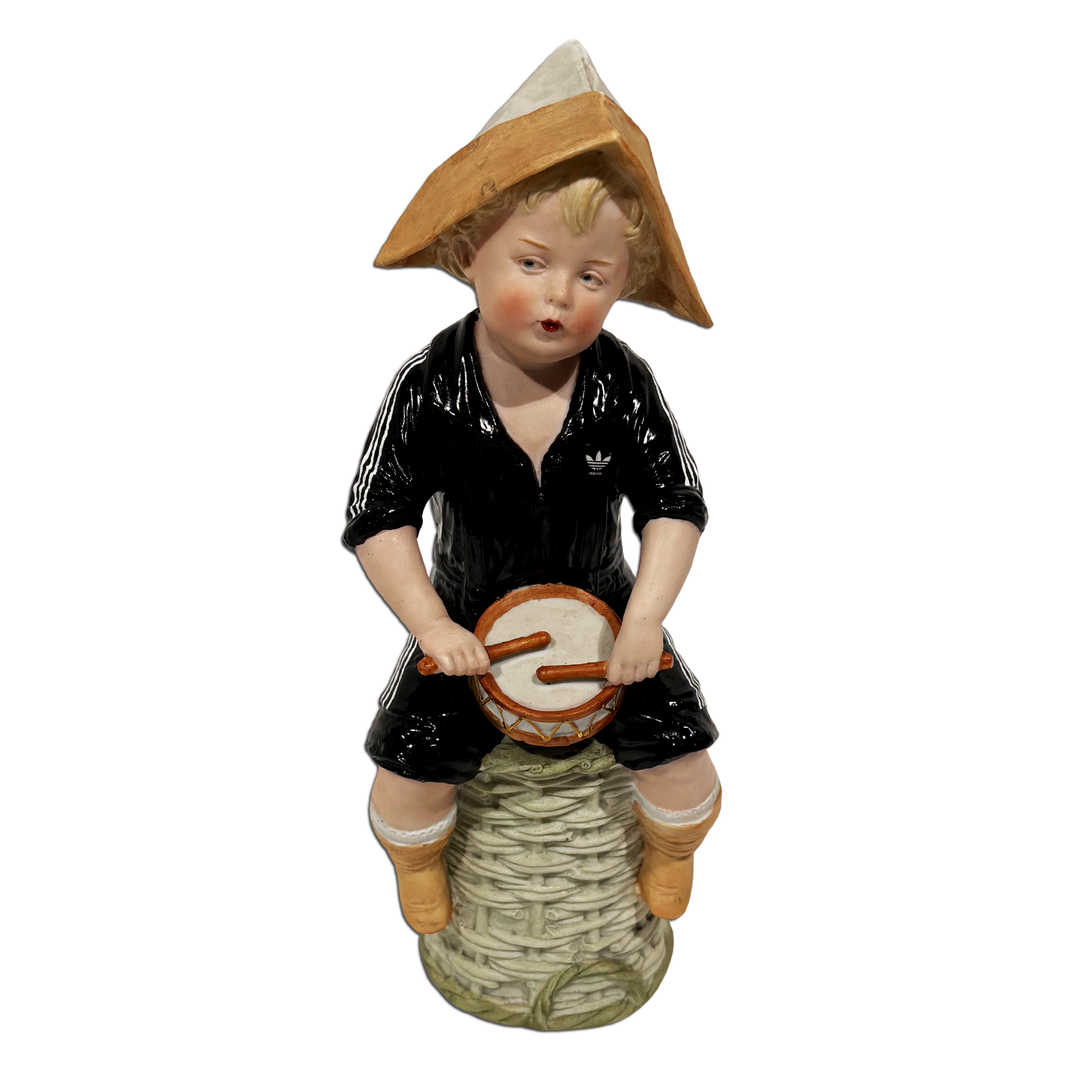 Haus of Lucy – Little Drummer Boy, 2025, ceramic ornament sculpture