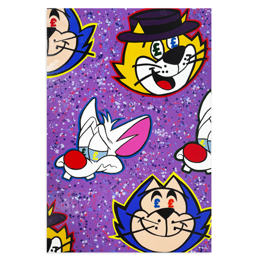 Abotz - The Three Musketeers Purple - Original Artwork