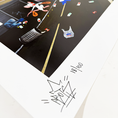 Abotz - The London Riots - Limited Edition Print