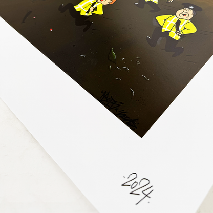 Abotz - The London Riots - Limited Edition Print