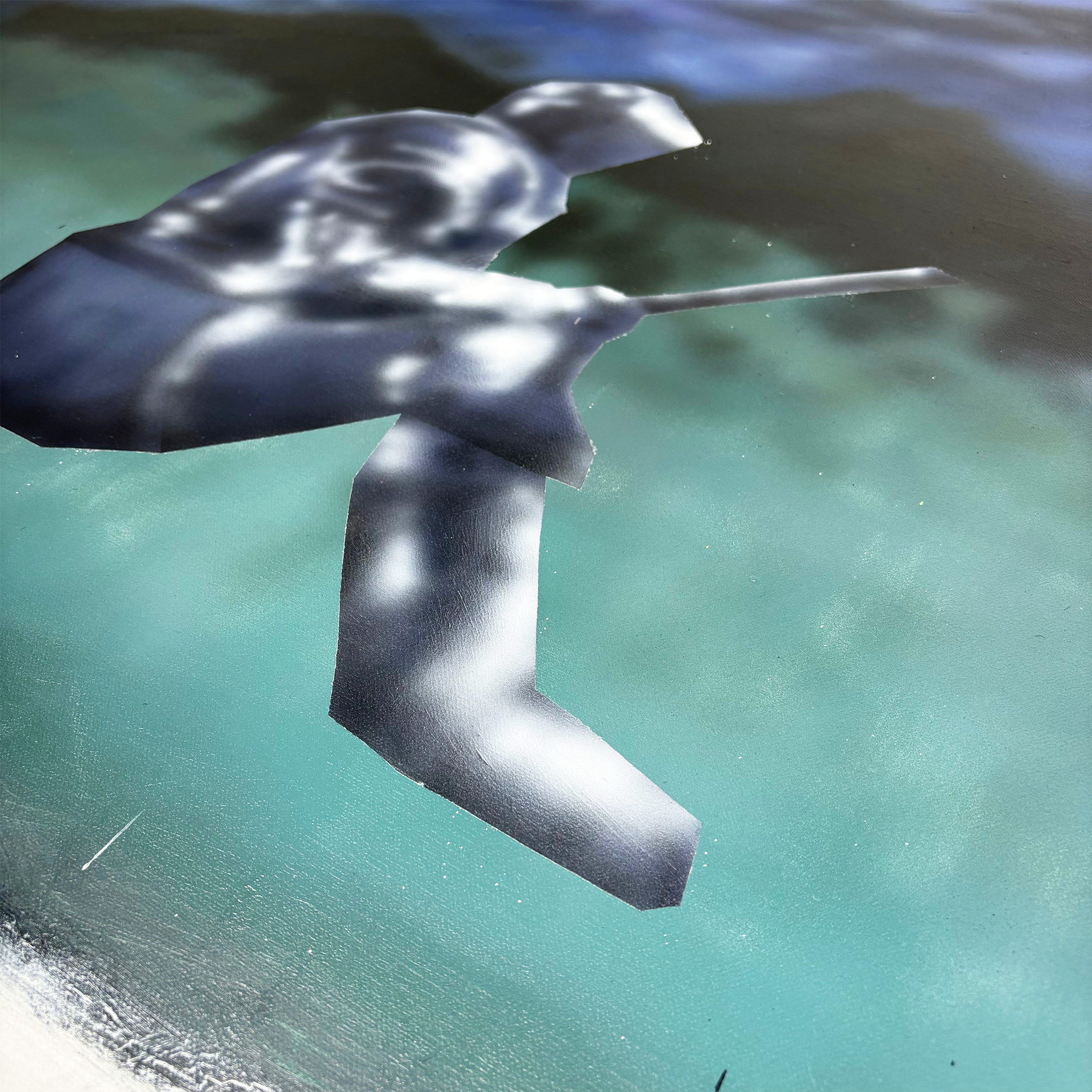 Contemporary acrylic on canvas artwork by Chao Feng at Camden Open Air Gallery
