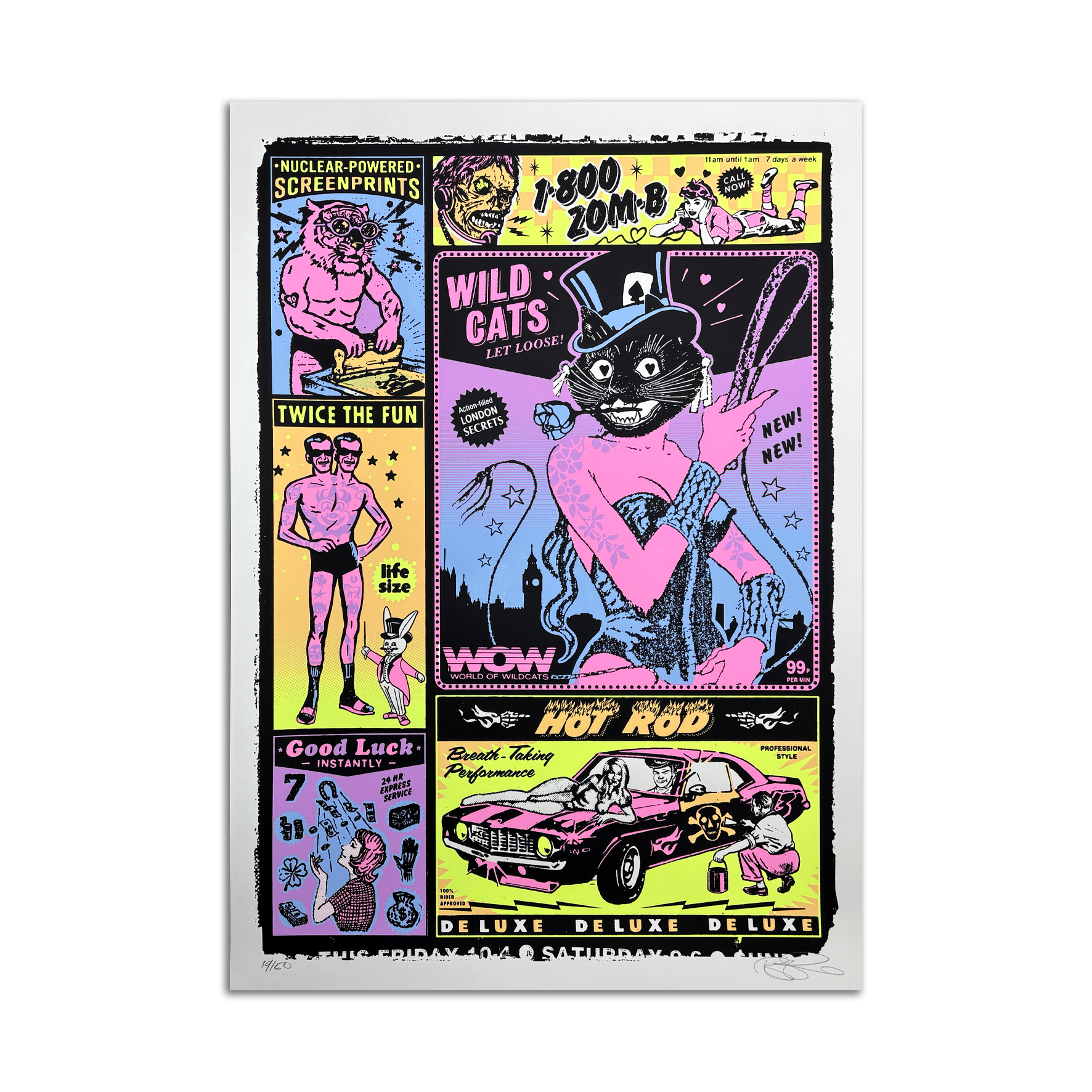 Ben Rider – Fake Ads – Screenprint