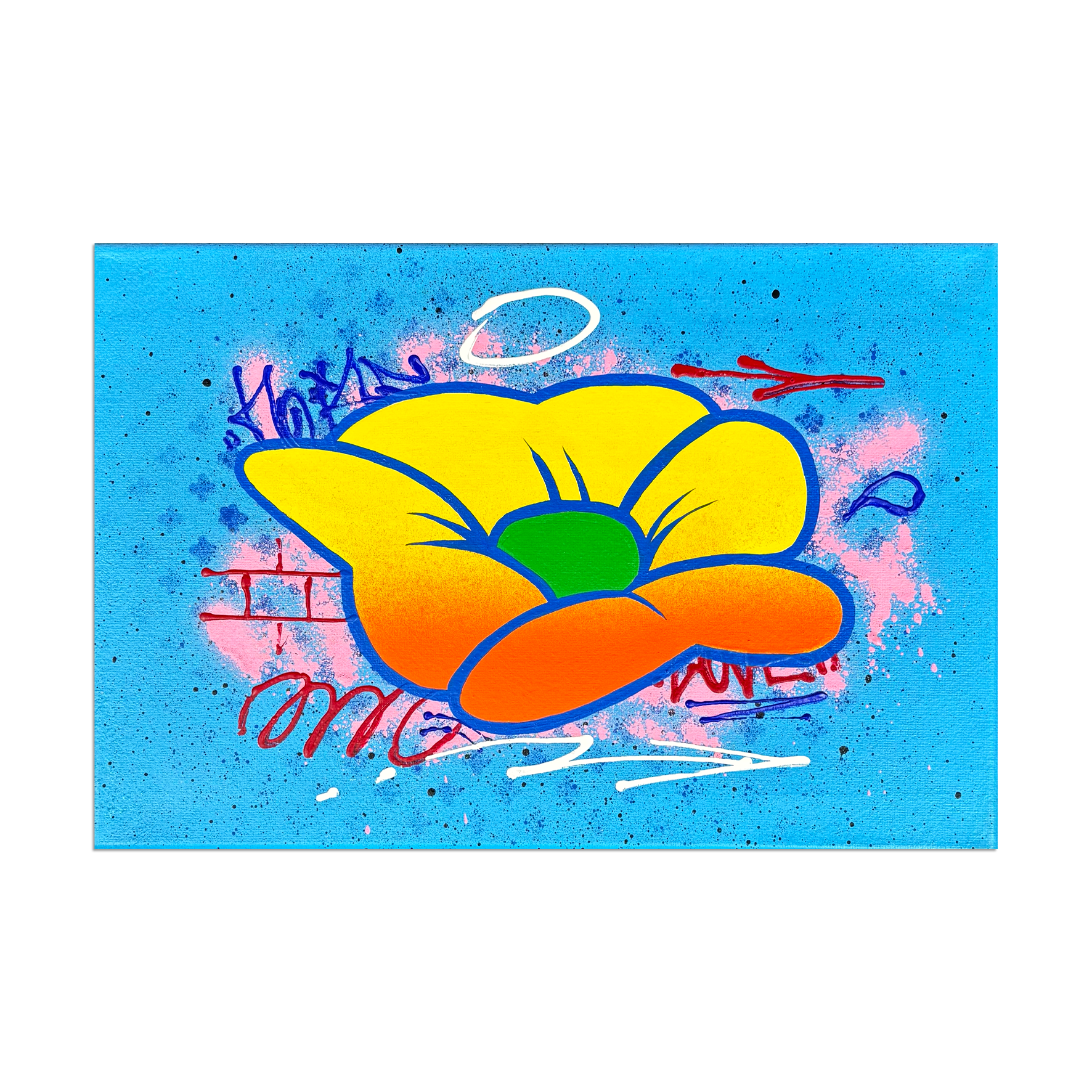 Miguel H. Cuar – Background Noise - Original Artwork