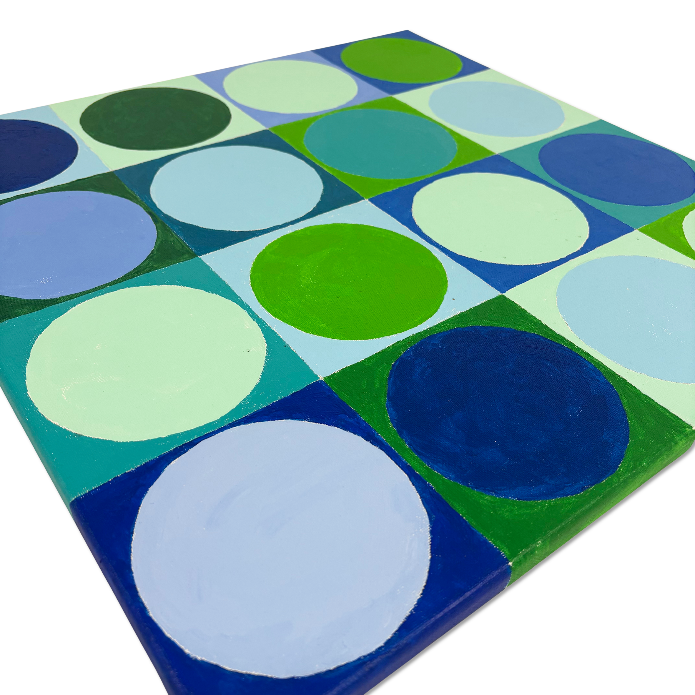 1 of 1 acrylic on canvas painting Circle of Life 3 by Belinda Nathan