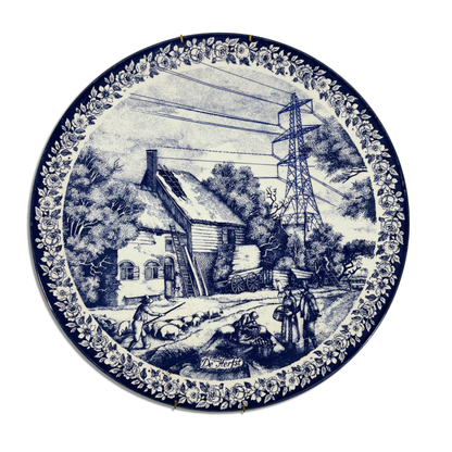 Haus Of Lucy - Pylon (Blue) - Original Artwork