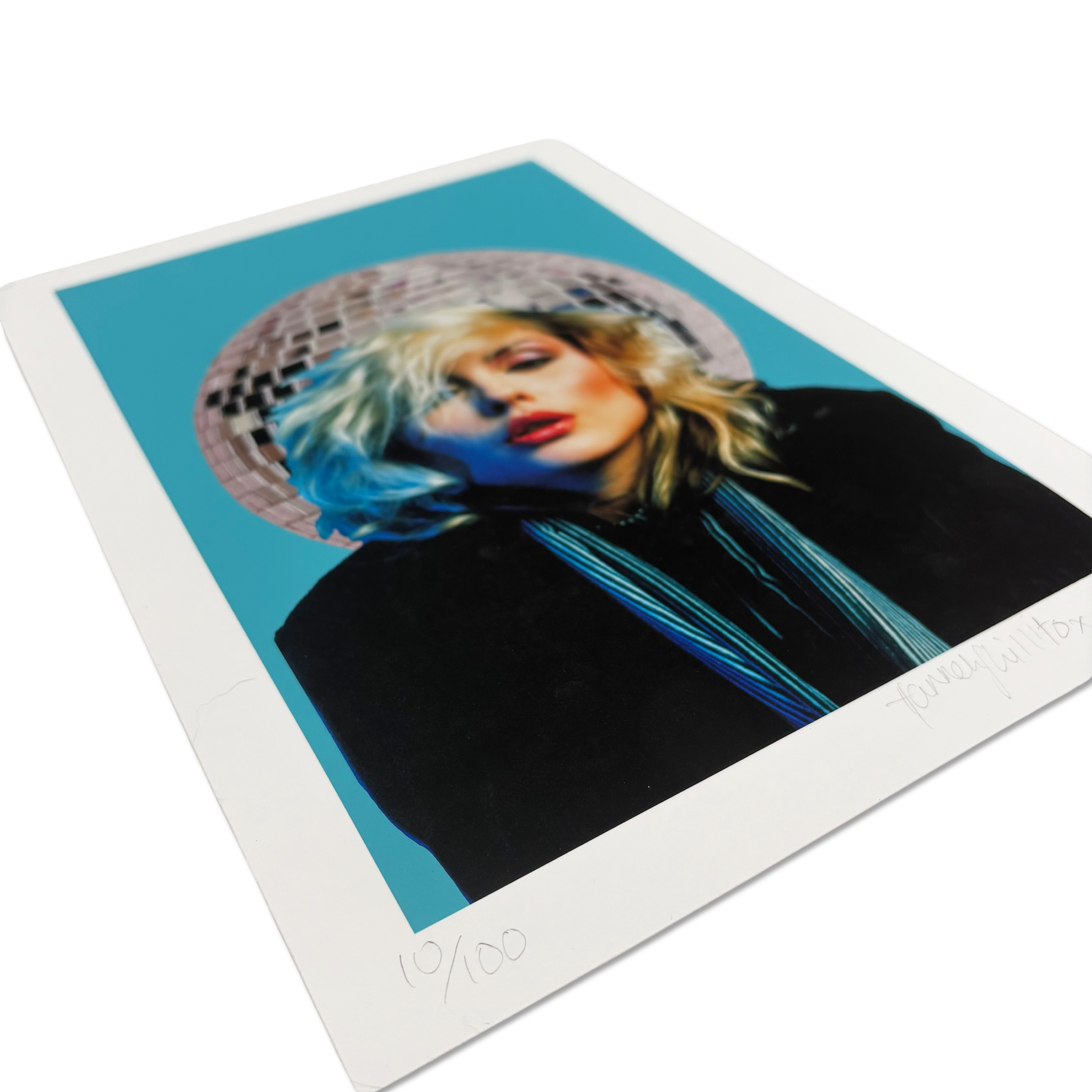 Pop art-inspired Blondie artwork by Hannah Shillito in collaboration with Mick Rock
