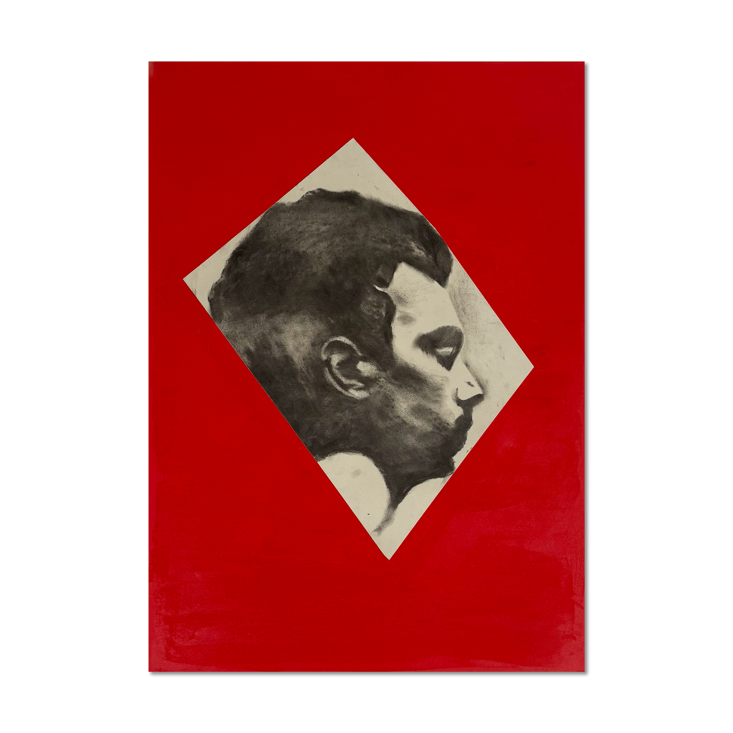 Diamonds by Cleo Stoutzker – original charcoal artwork on paper, 59.4x84.1 cm
