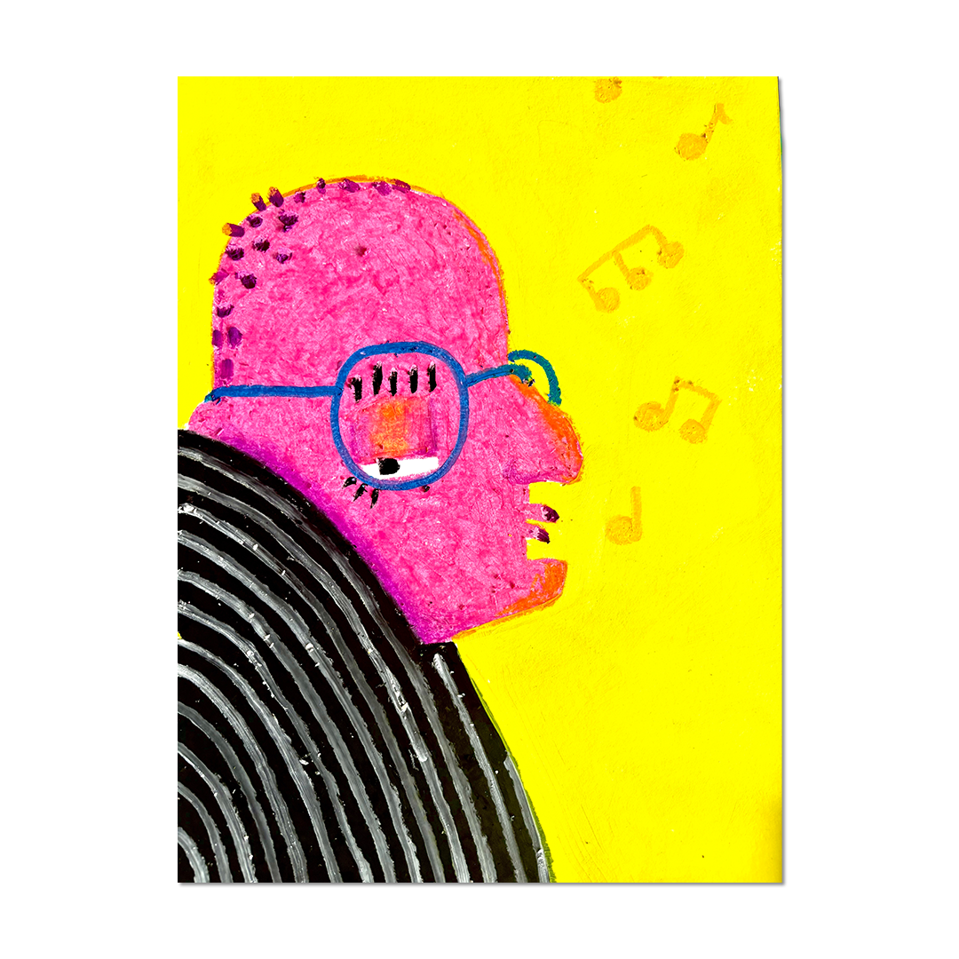 Brofoz signature on “Felix” – original artwork detail