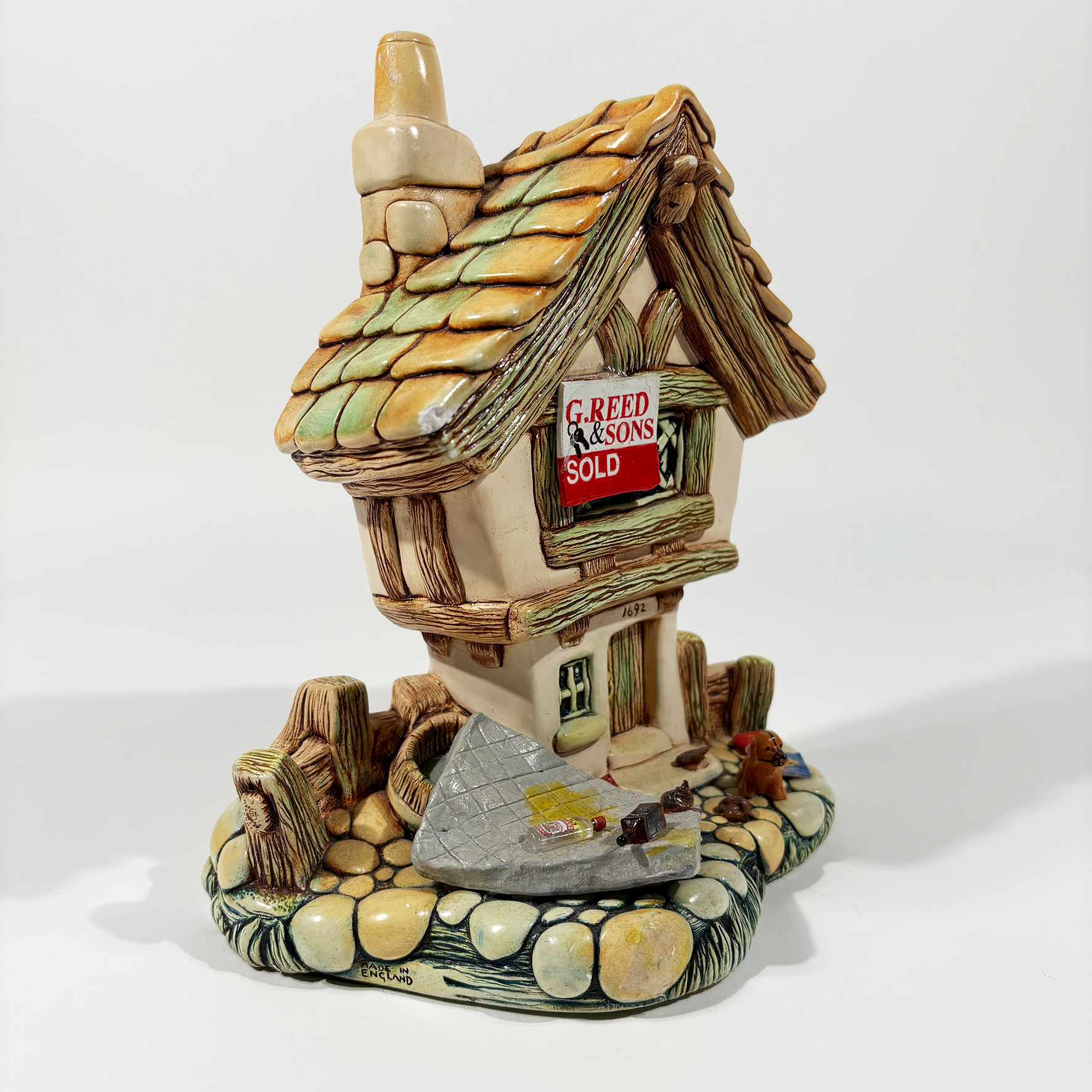 Haus Of Lucy - Tumbledown Cottage - Original Artwork