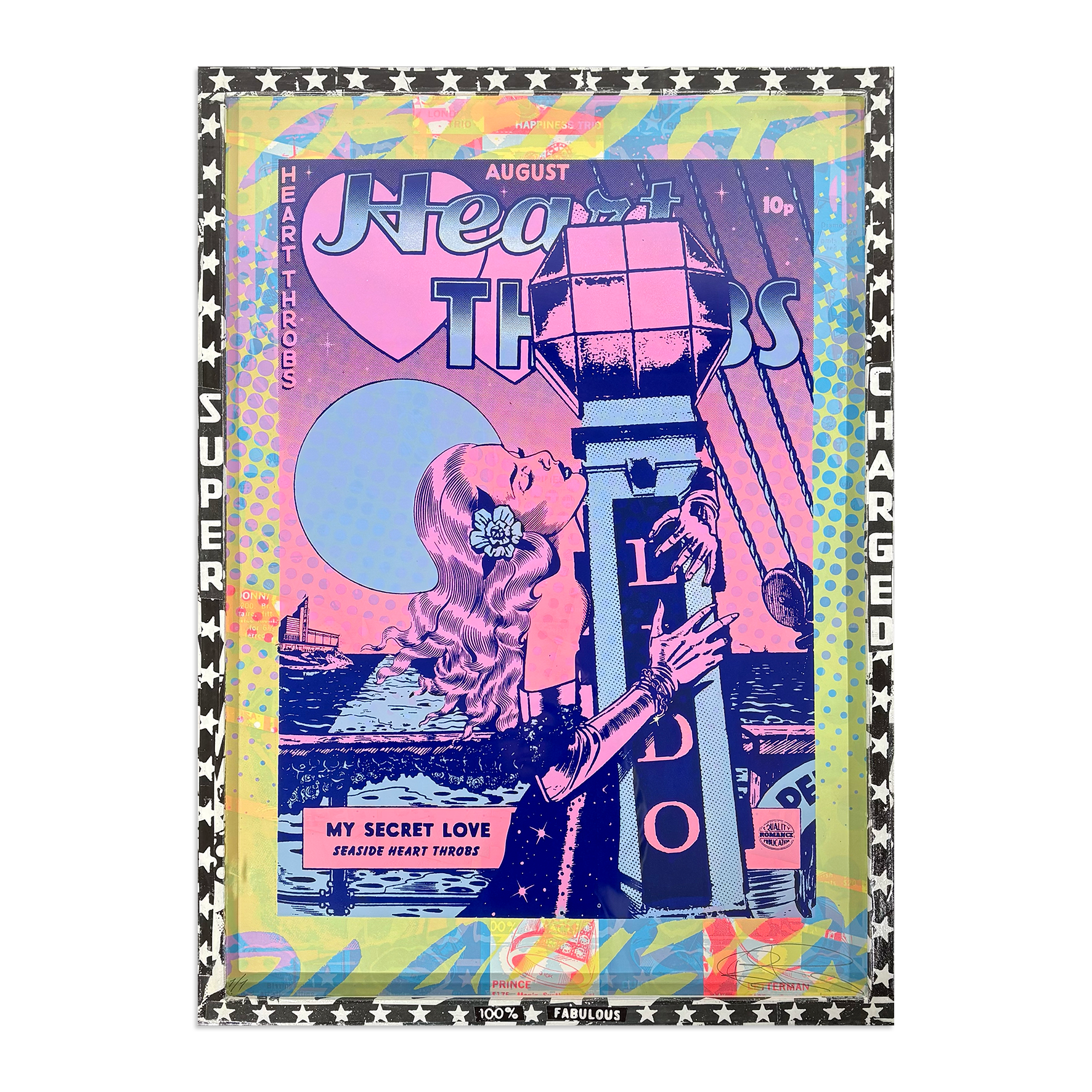 Ben Rider – 100% Fabulous – Limited Edition Screenprint