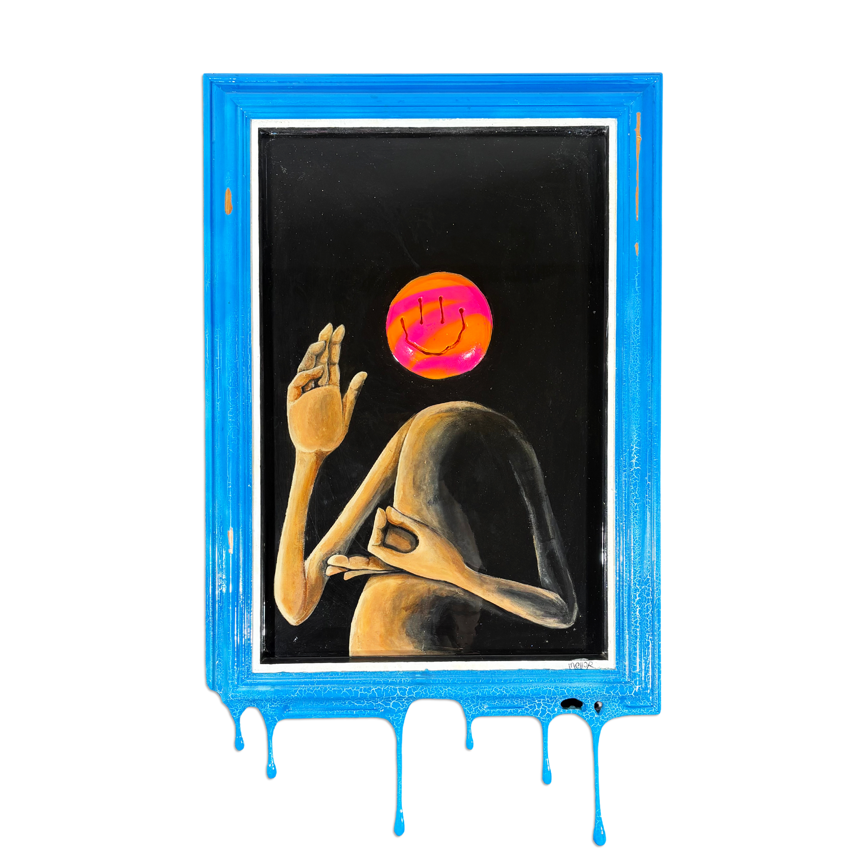 Mellor – John, original artwork from Sacred Smile Series, 2025