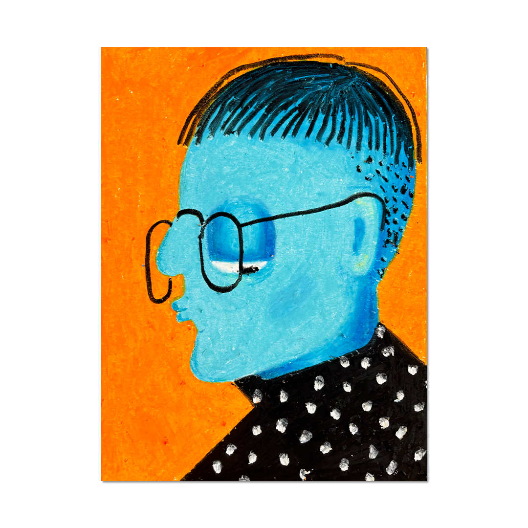 Detail of Johnny artwork by Brofoz, Camden Open Air Gallery