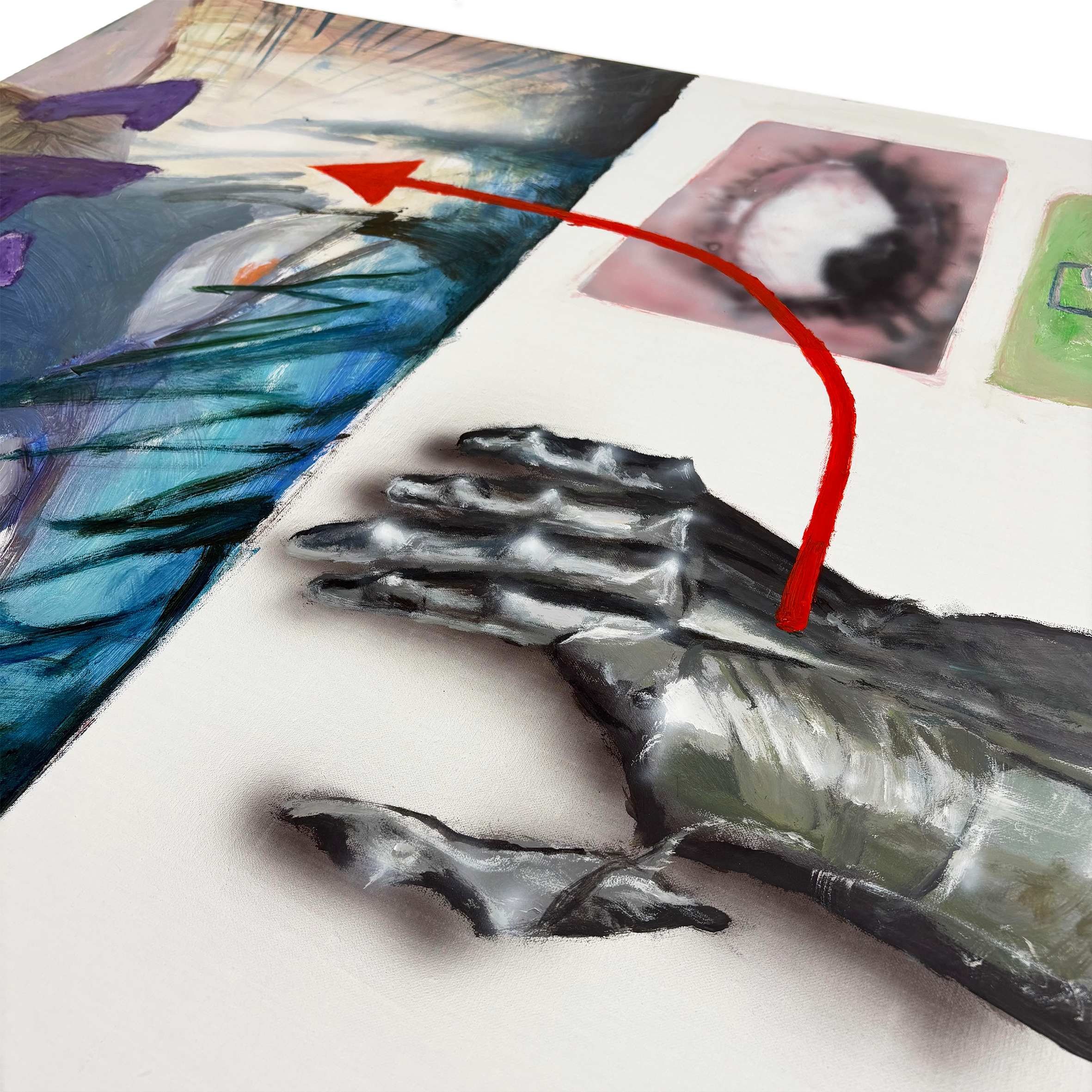 Bold 2025 conceptual artwork Just as I Thought by Chao Feng
