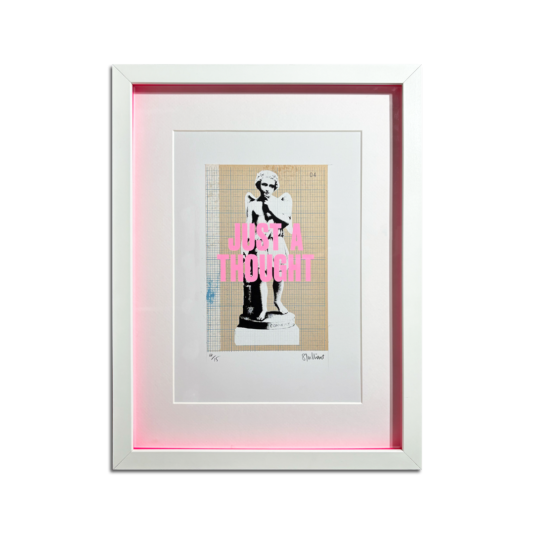 Steve Williams - Just A Thought - Screen Print