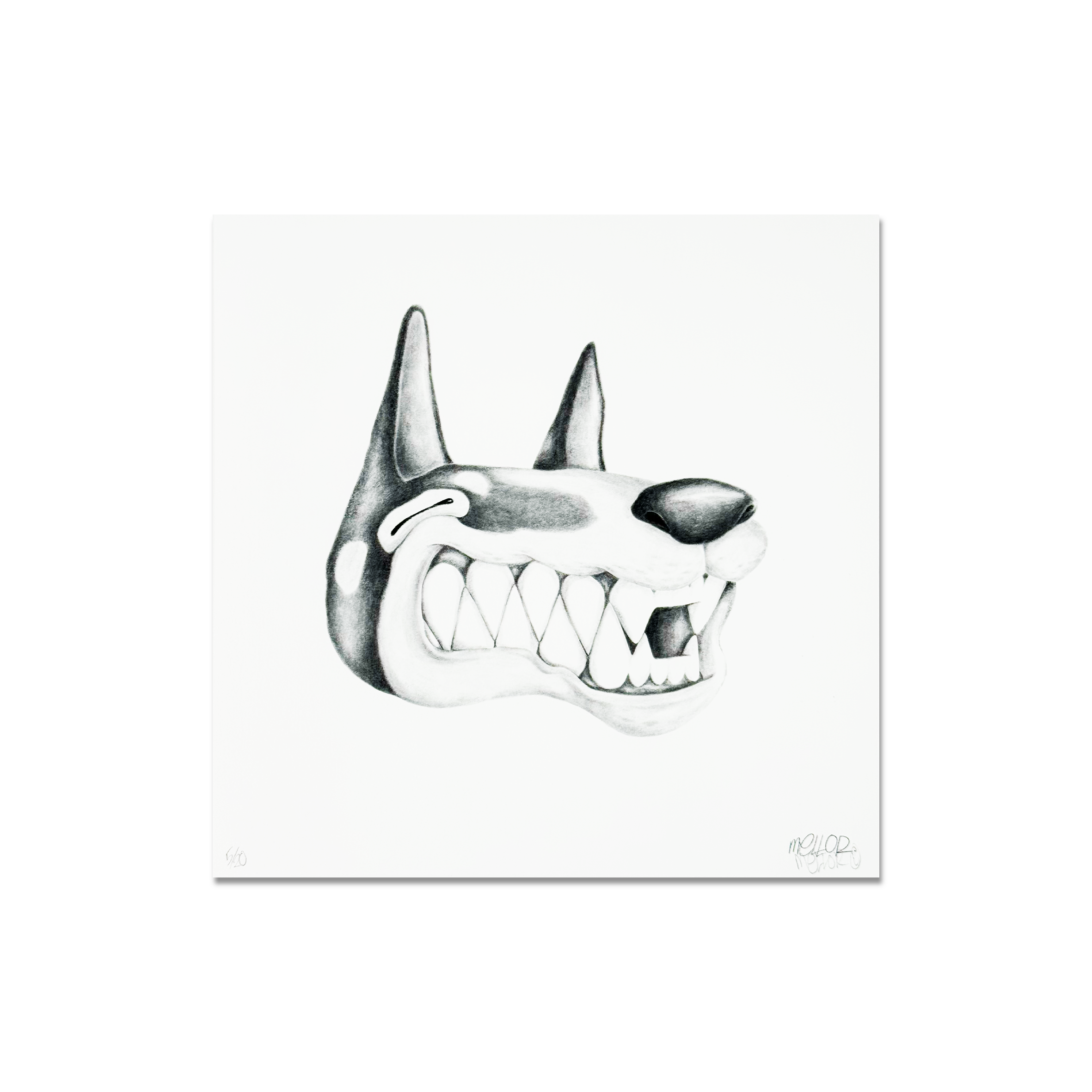 Mellor - K9 - Limited Edition Print