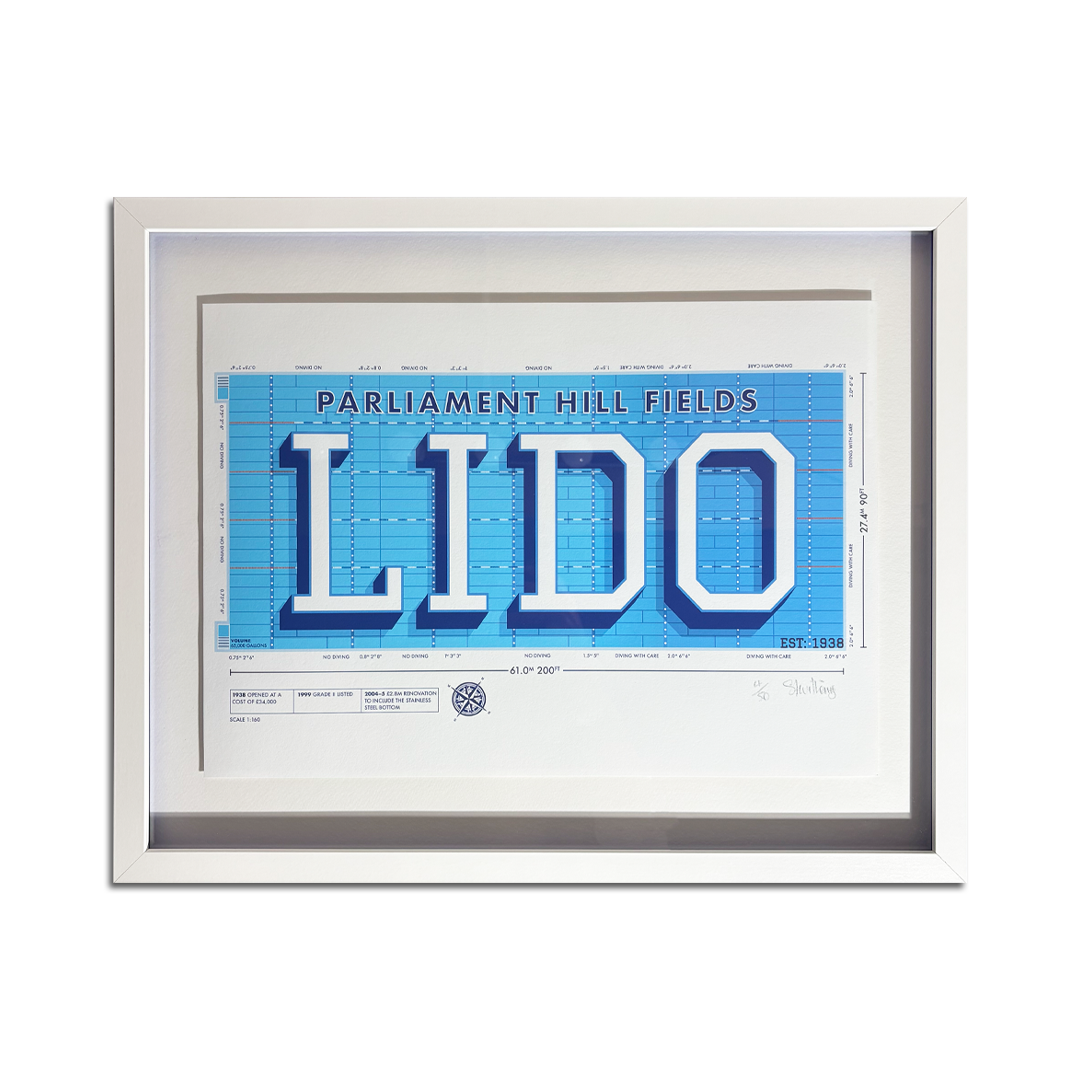 Steve WIlliams - Lido - Giclee Print