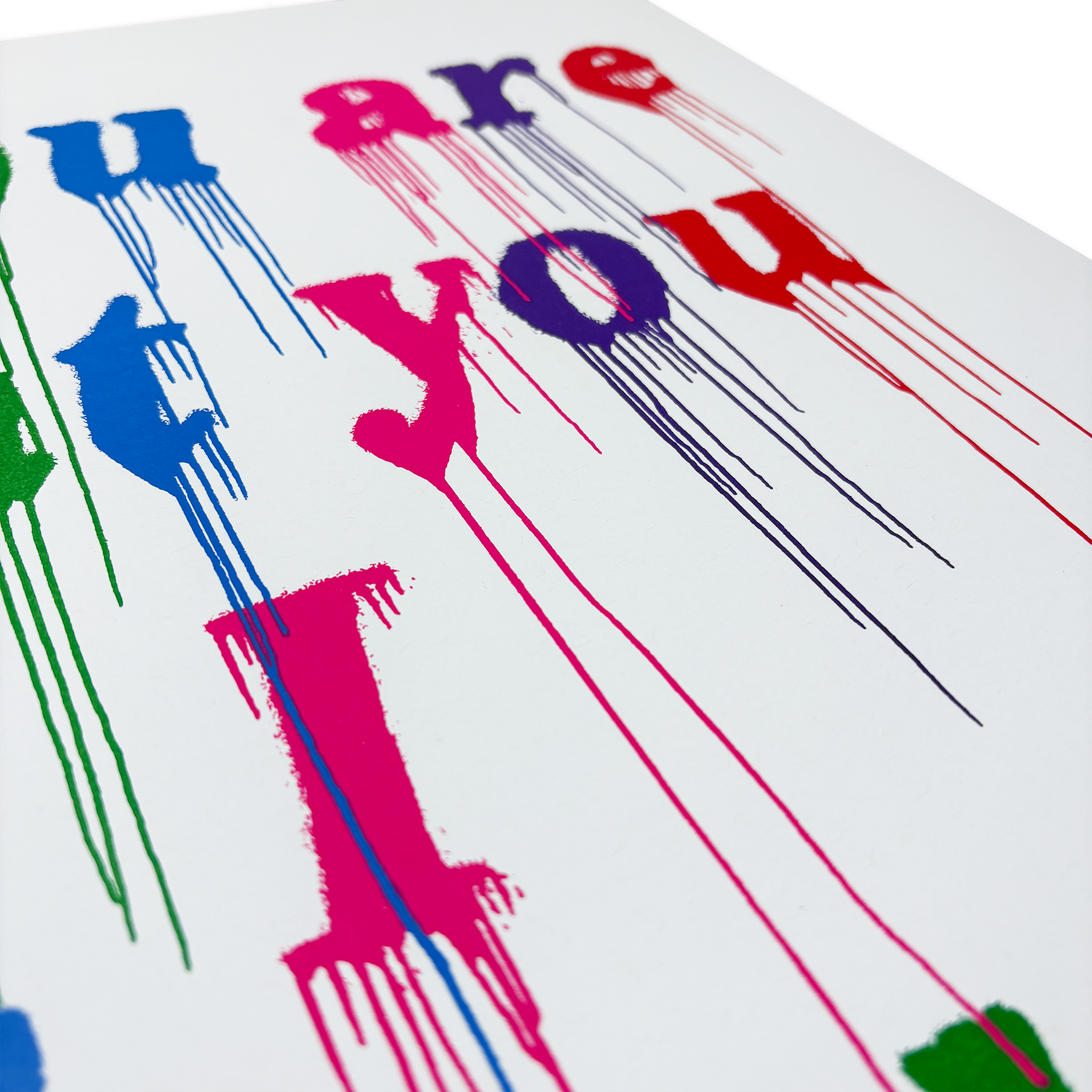 Listen04 – If You Are What You Eat – Screenprint