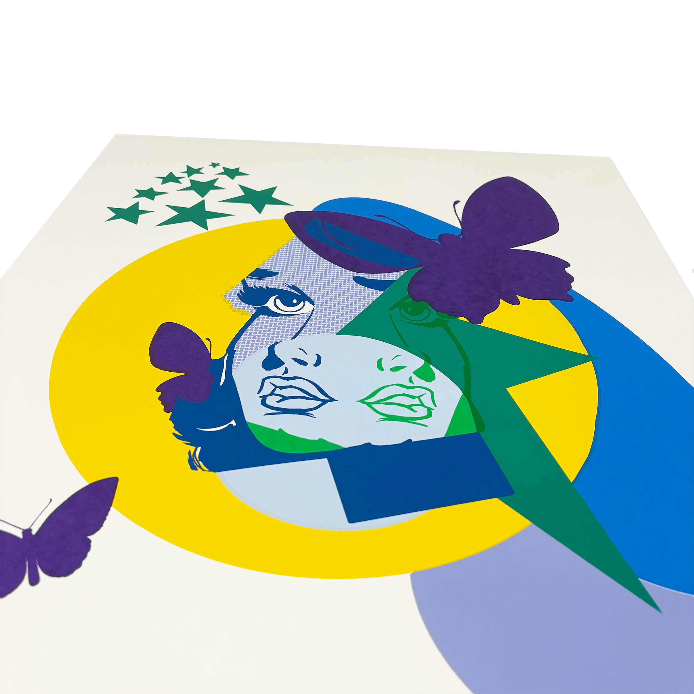 Xander Coy - Lovestruck Yellow - Limited Edition Screenprint