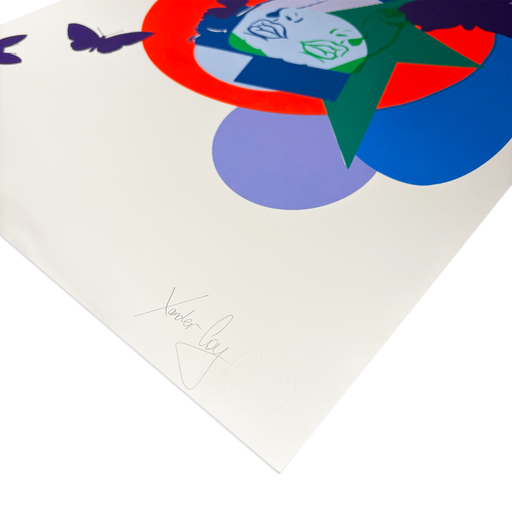 Xander Coy - Lovestruck Orange - Limited Edition Print