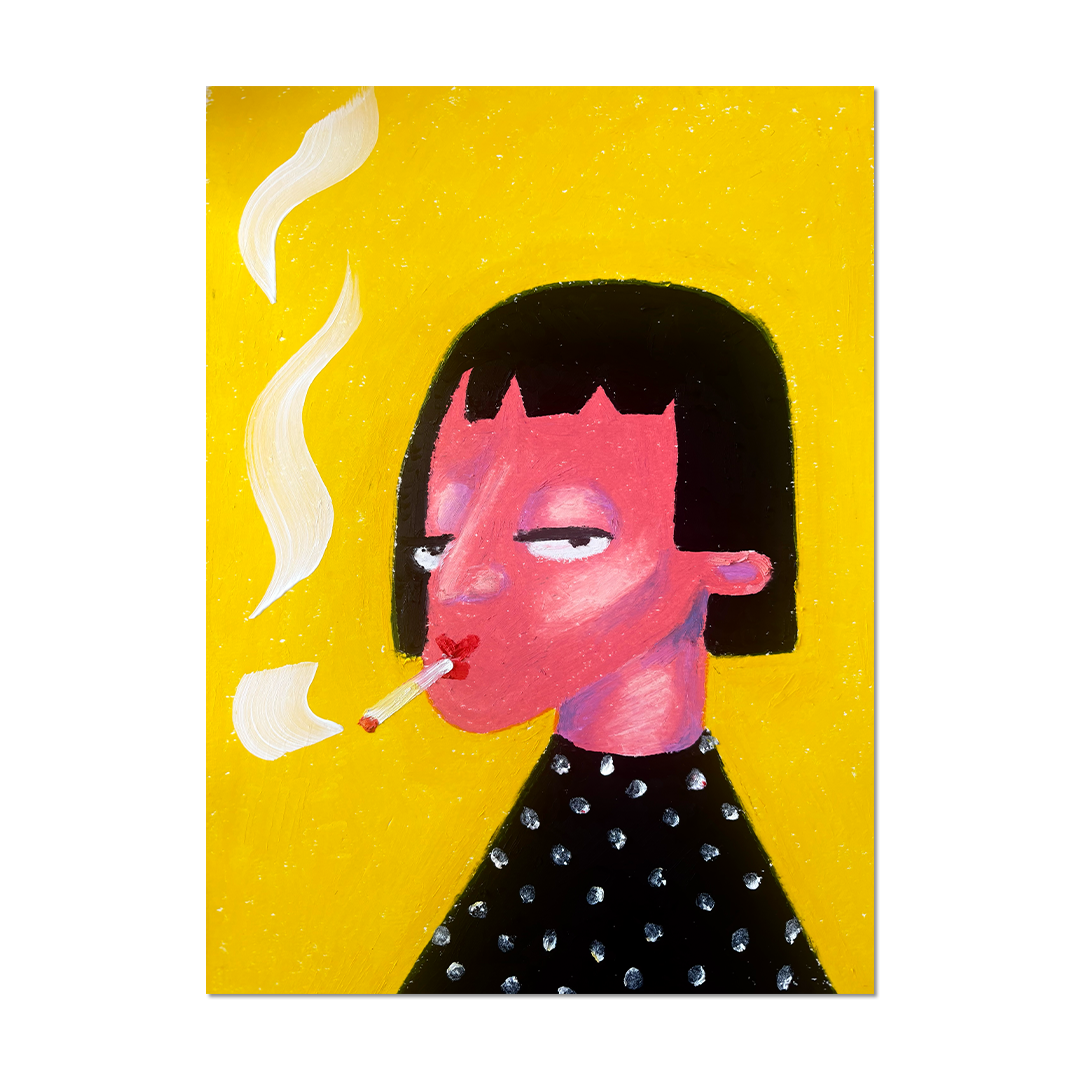 Detail of Margot artwork by Brofoz, Camden Open Air Gallery