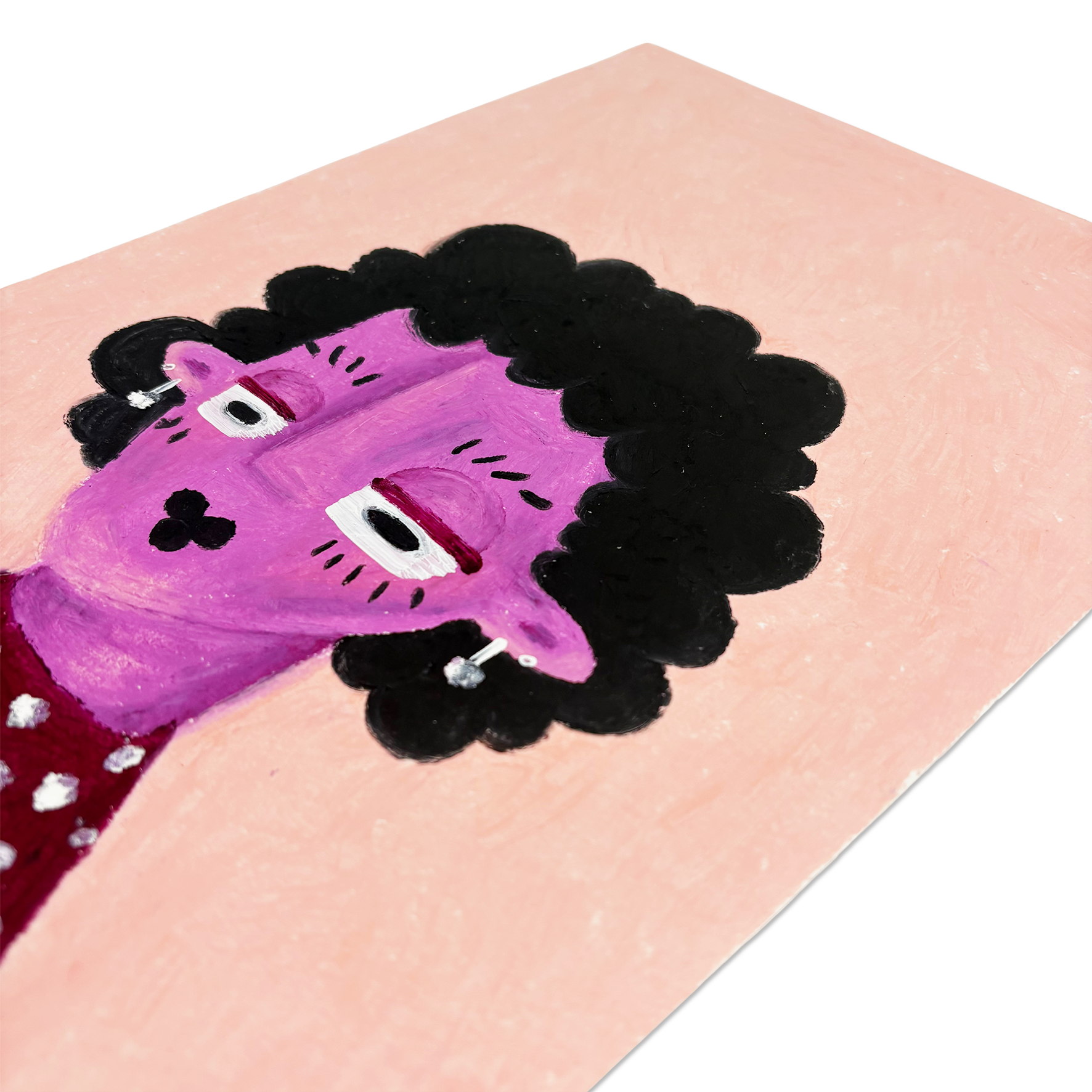 Vibrant colours and expressive lines in Brofoz’s Minnie