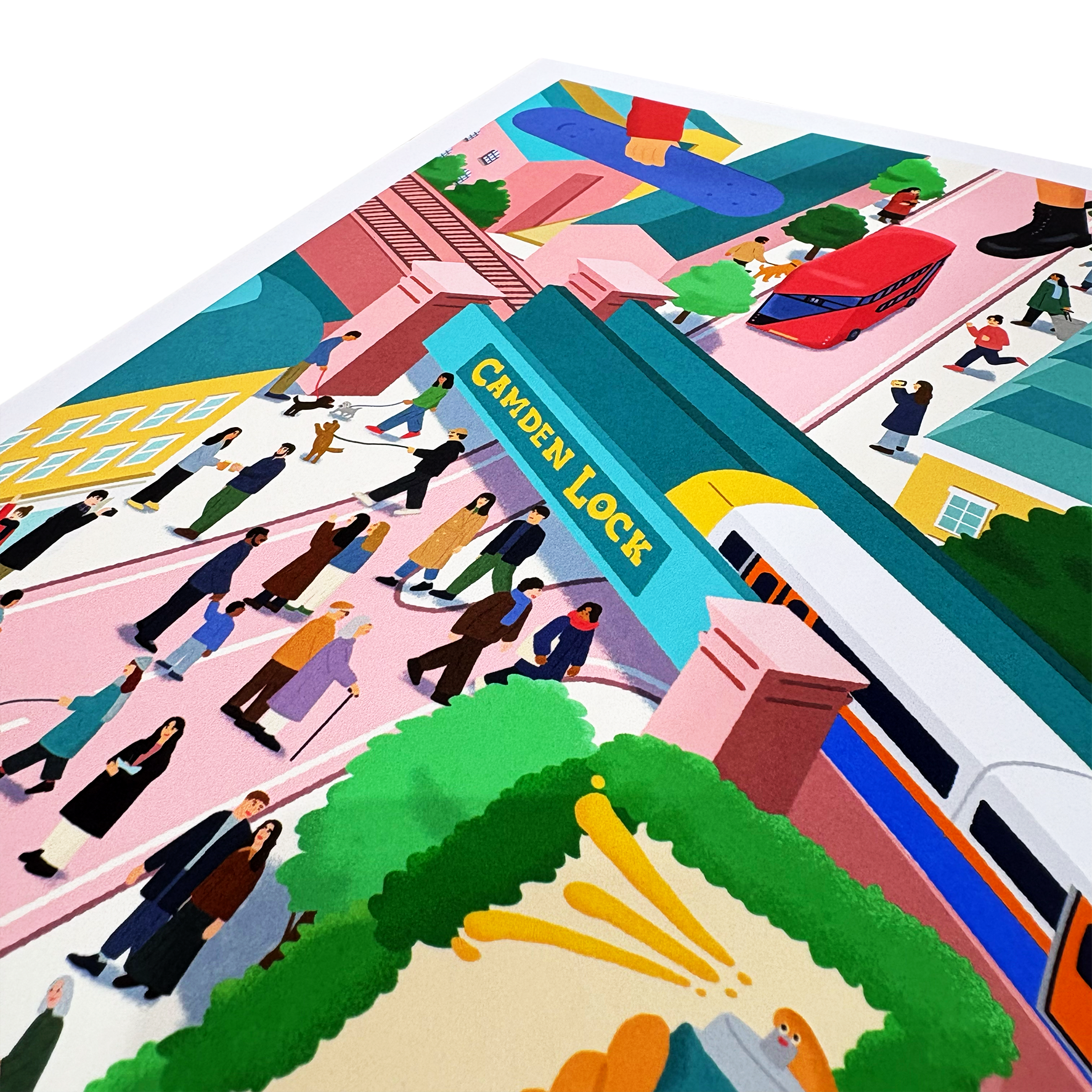 Shio – Camden In Winter – Limited Edition Print