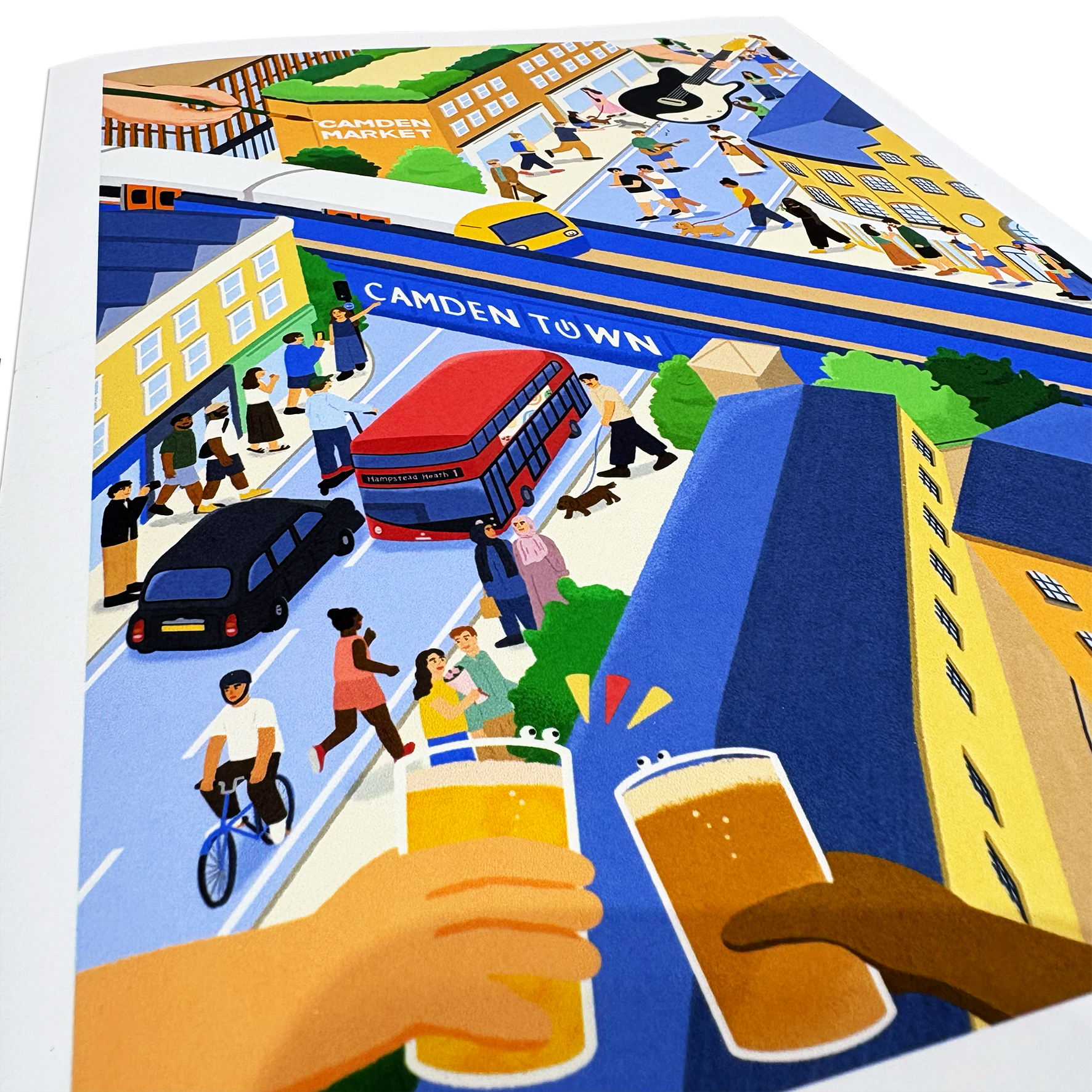 Shio – Camden In Summer – Limited Edition Print