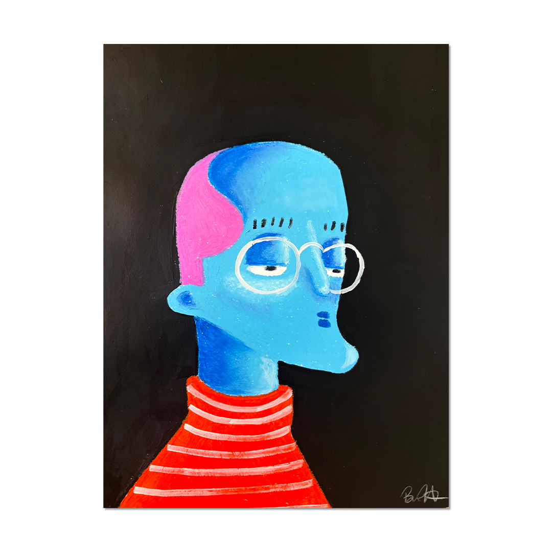 Detail of Roger artwork by Brofoz, Camden Open Air Gallery