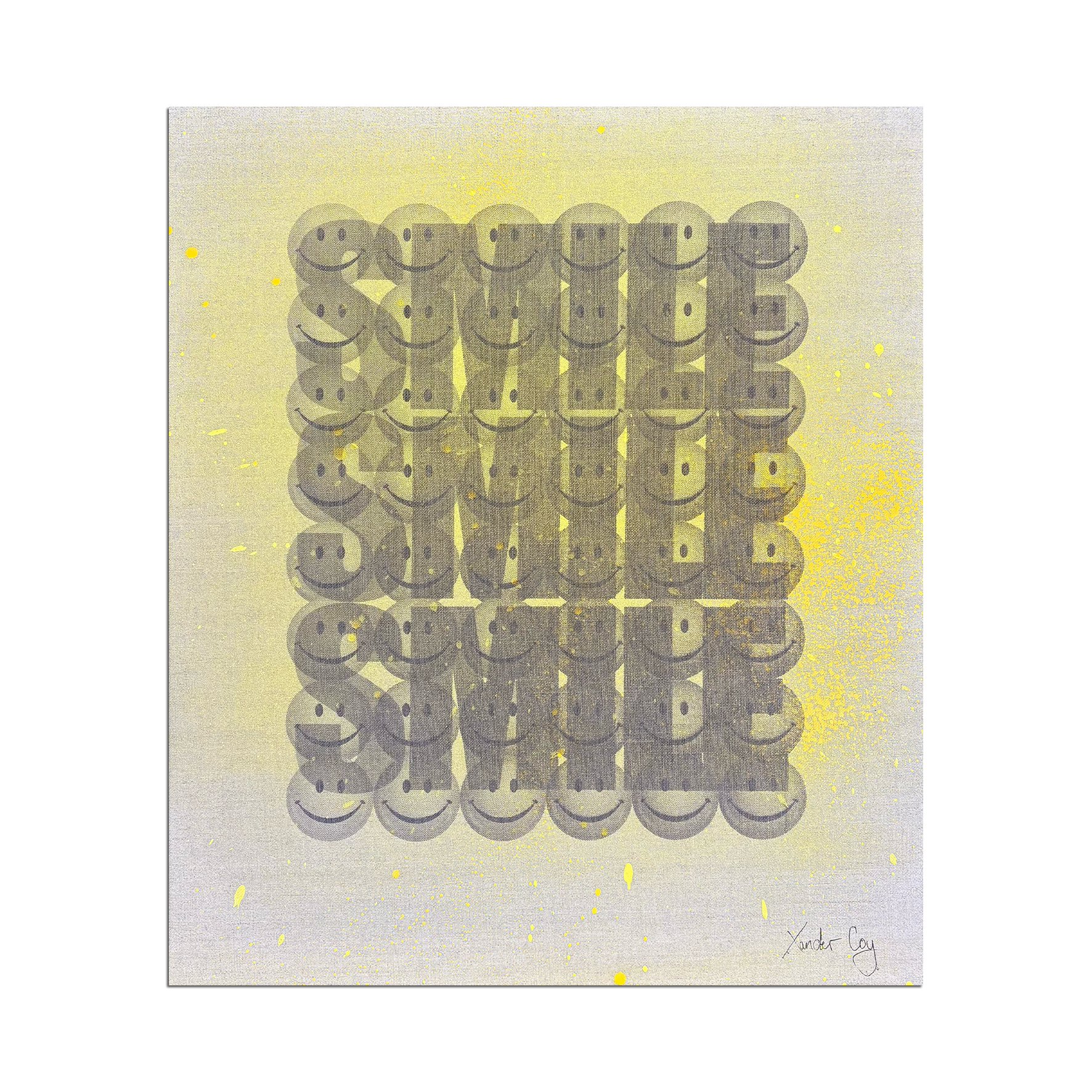 Xander Coy - Smile Smile Smile - Original Artwork