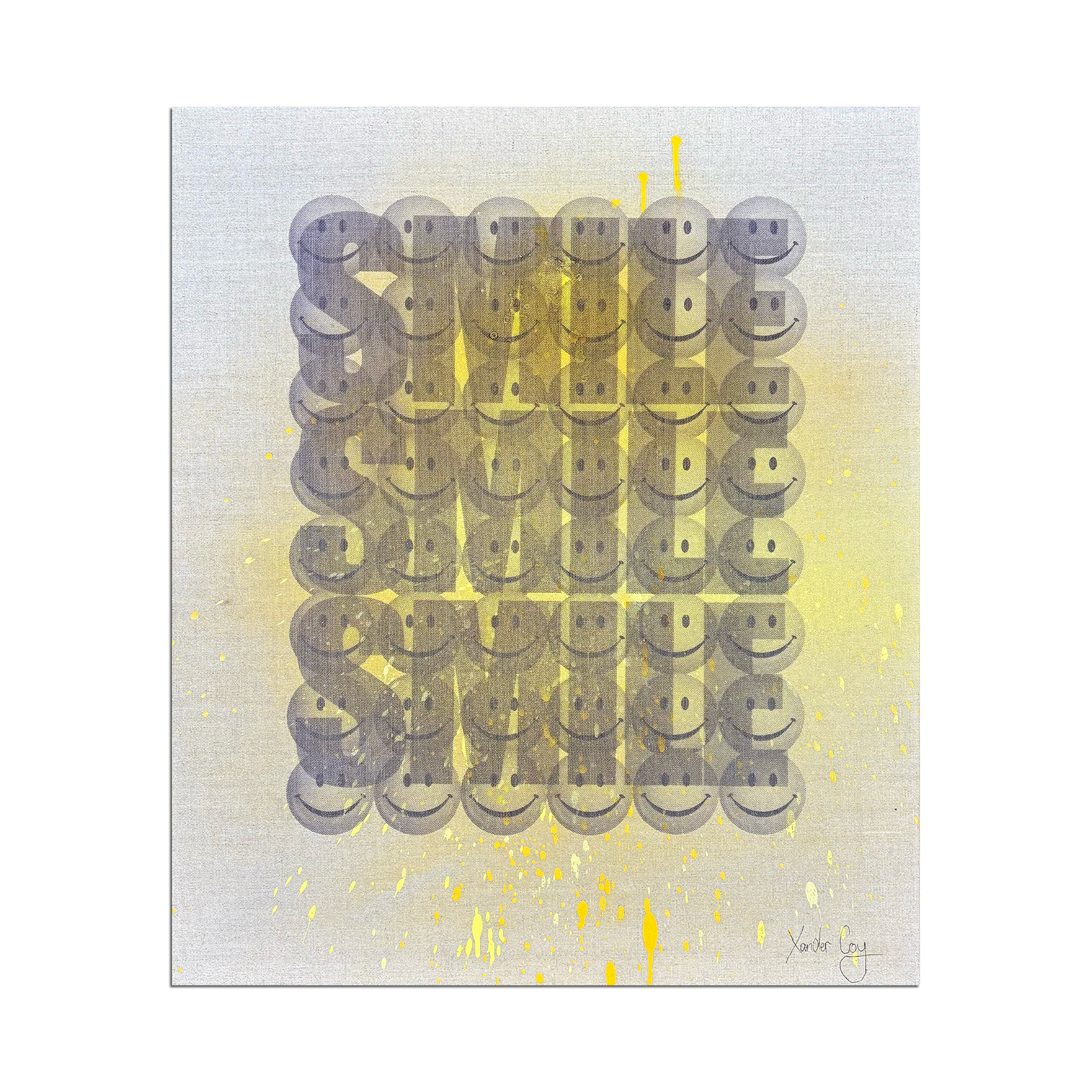 Xander Coy - Smile Smile Smile - Original Artwork