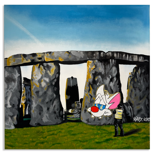 Abotz x Vegas - Catch Me If You Can  - Original Artwork