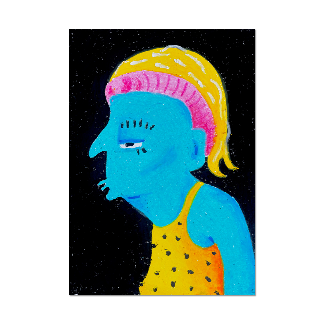 Brofoz signature on “Susan” – original artwork detail