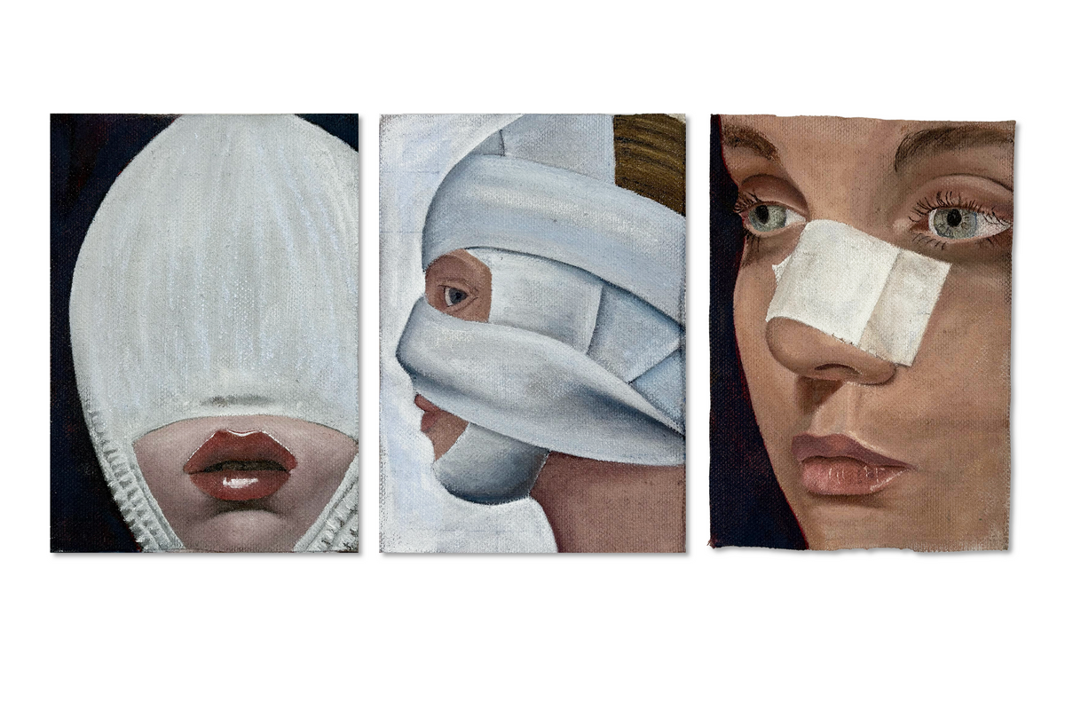 Harold Reed - The Descent of the Plastic Man - Original Artwork ...