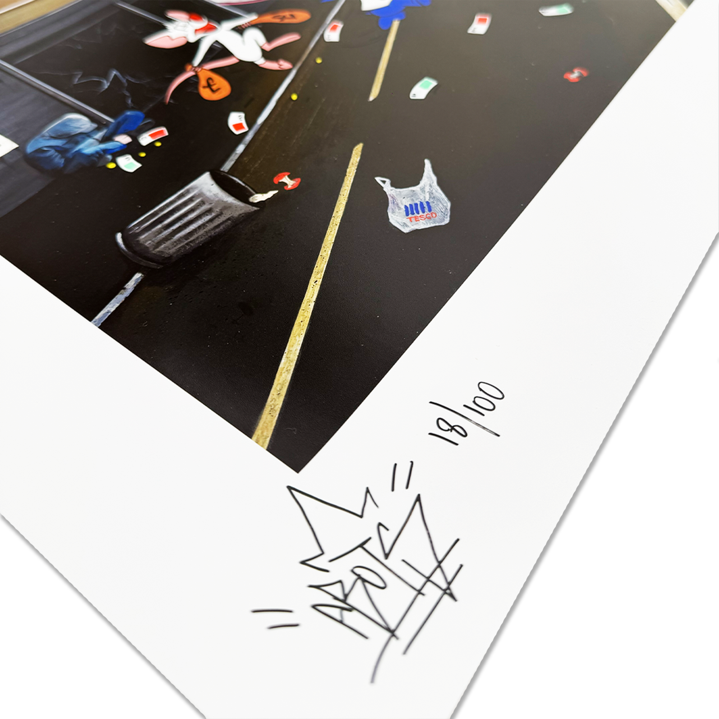 Abotz - The London Riots - Limited Edition Print