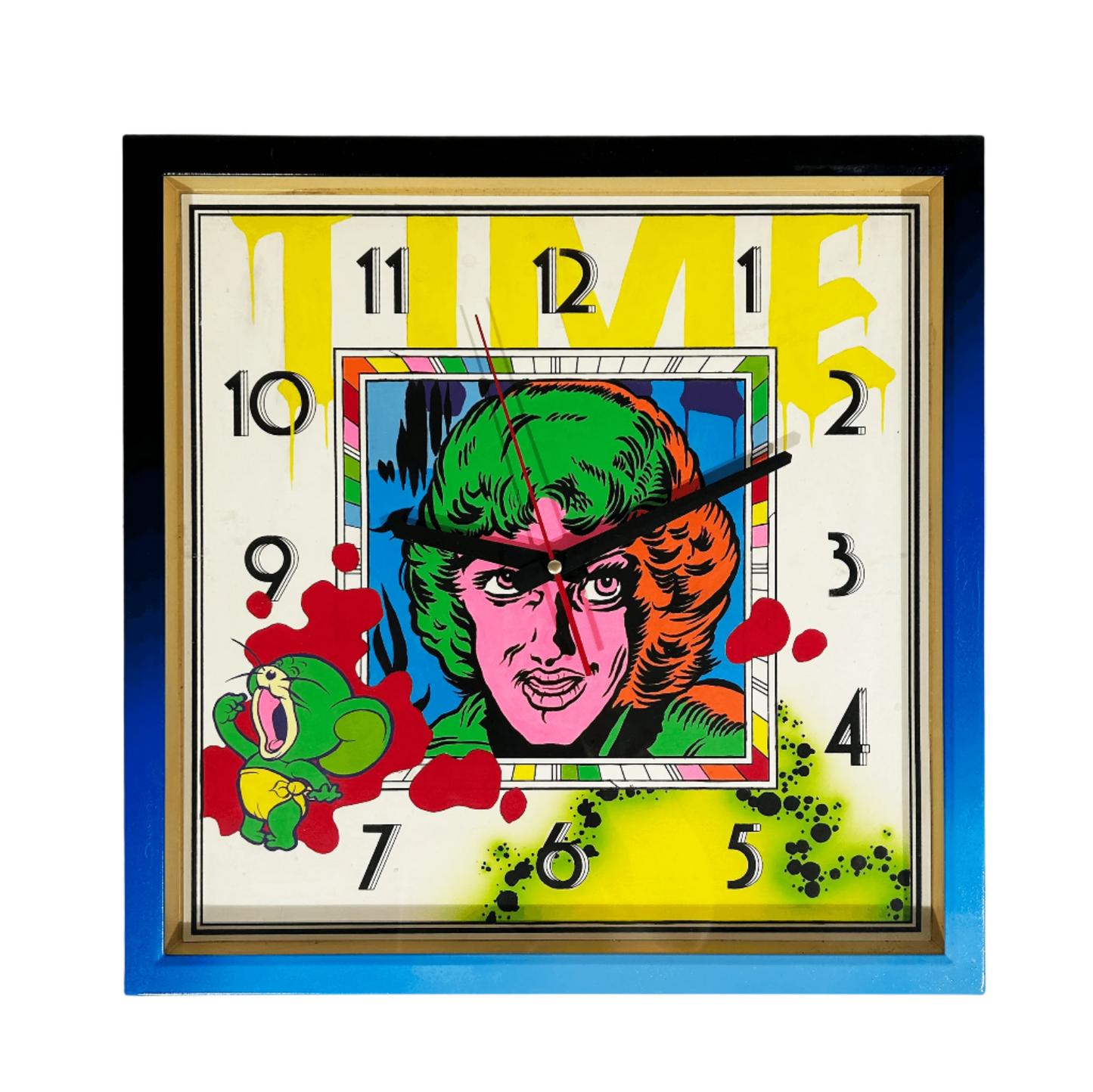 Miguel H. Cuar - Time Waits For No Man 01 - Original Artwork