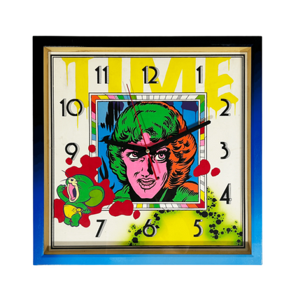 Miguel H. Cuar - Time Waits For No Man 01 - Original Artwork