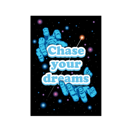 Miguel H. Cuar - Chase Your Dreams - Digital Print