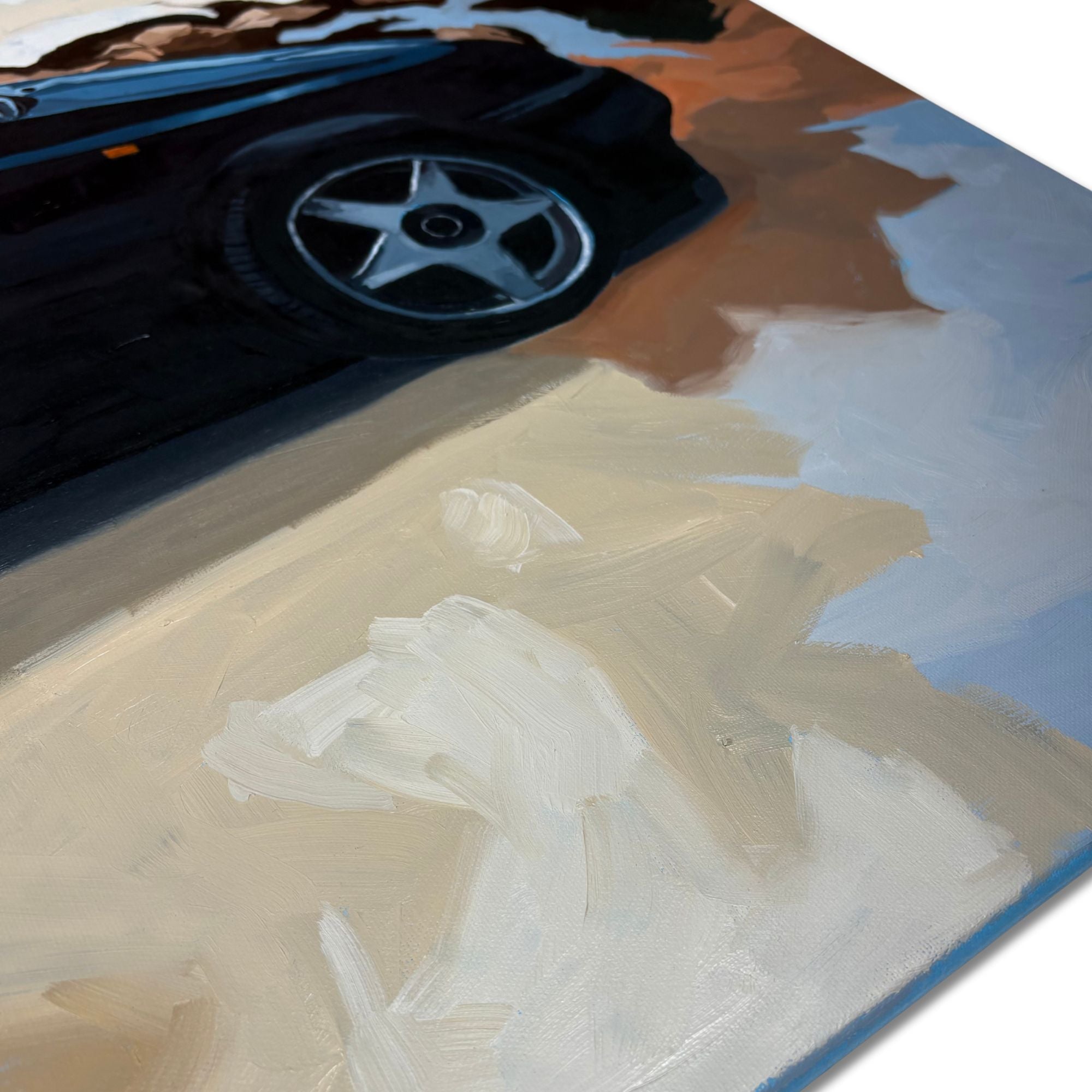 Emily Stanisavljevic’s Golf VR6 displayed at real art school birthday week exhibition
