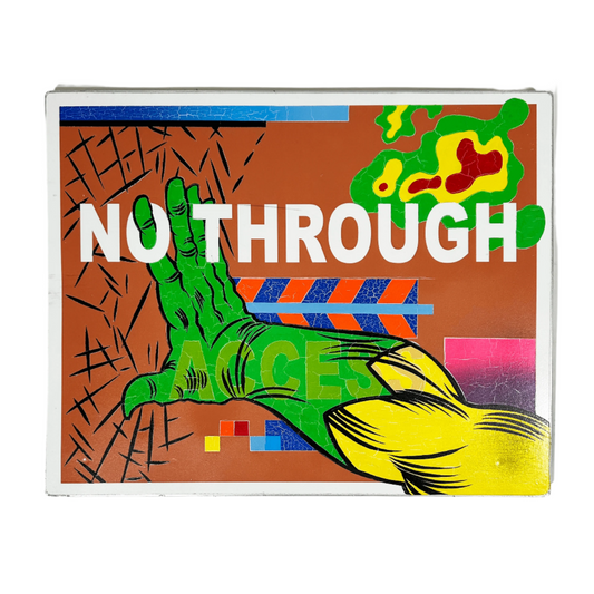 Miguel H. Cuar - Who Said: No Through Access? - Original Artwork