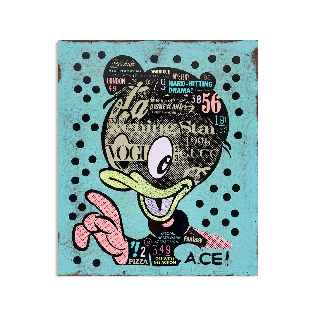 A.CE - Polka Duck - Original Artwork - Camden Open Air Gallery Official