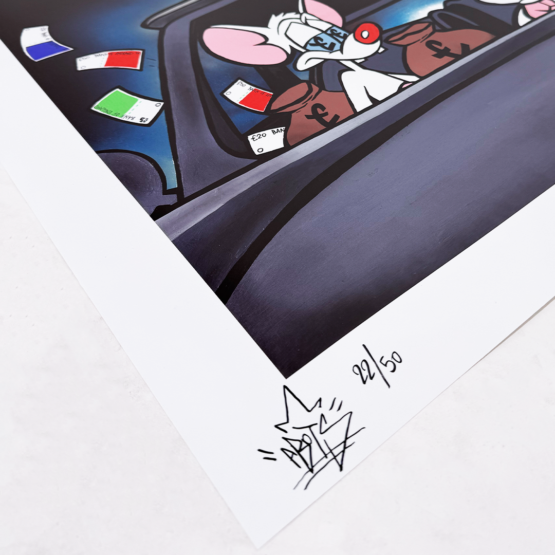 Abotz - The Getaway - Limited Edition Print - Camden Open Air Gallery Official