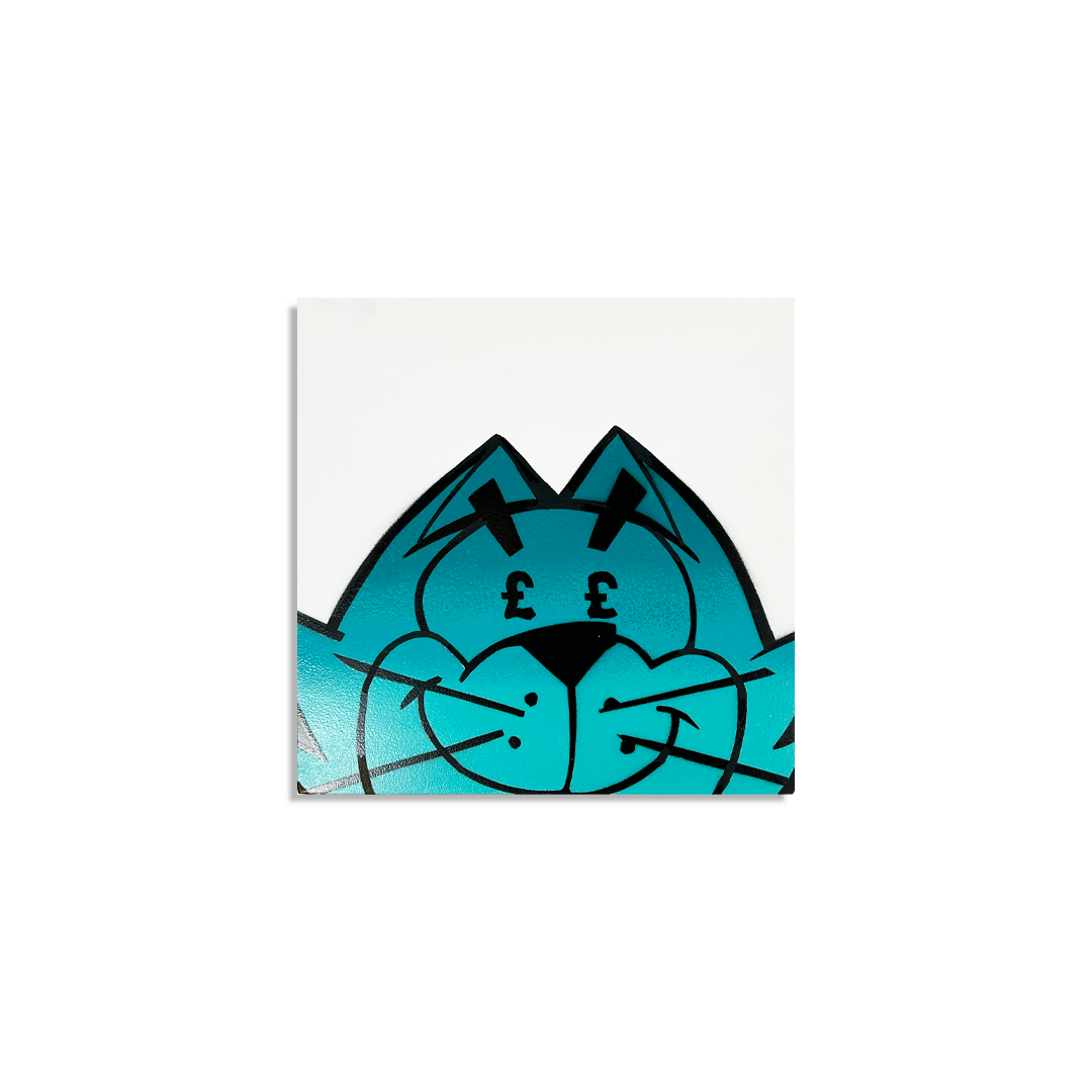 Abotz - The Sergeant (Teal) - Original Artwork - Camden Open Air Gallery Official