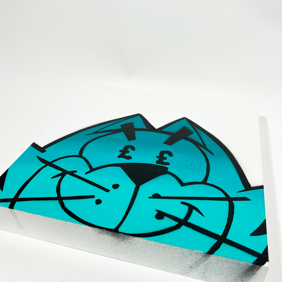 Abotz - The Sergeant (Teal) - Original Artwork - Camden Open Air Gallery Official