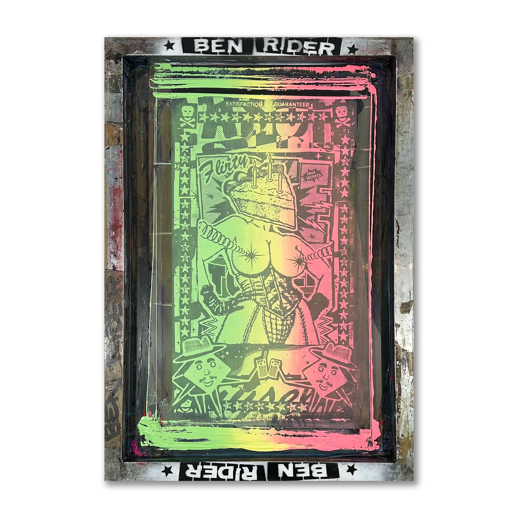 Ben Rider - Flirty Fade - Original Artwork - Artwork at Camden Open Air Gallery