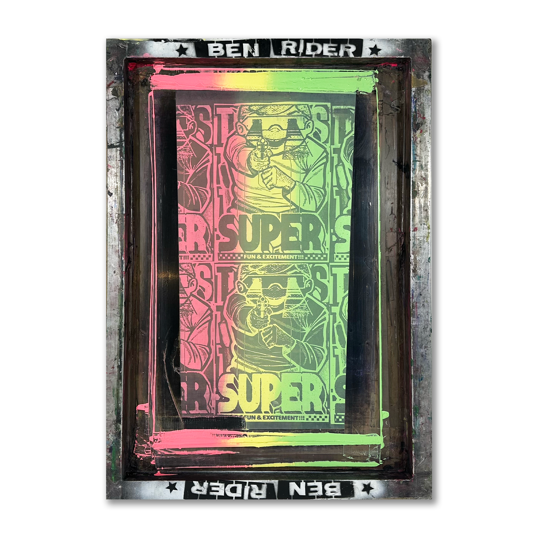Ben Rider - Super Strength - Original Artwork - Artwork at Camden Open Air Gallery