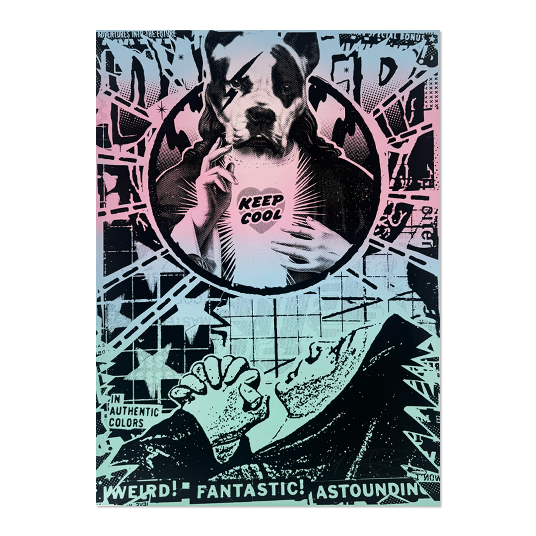 Ben Rider - False God - Screenprint - Camden Open Air Gallery Official