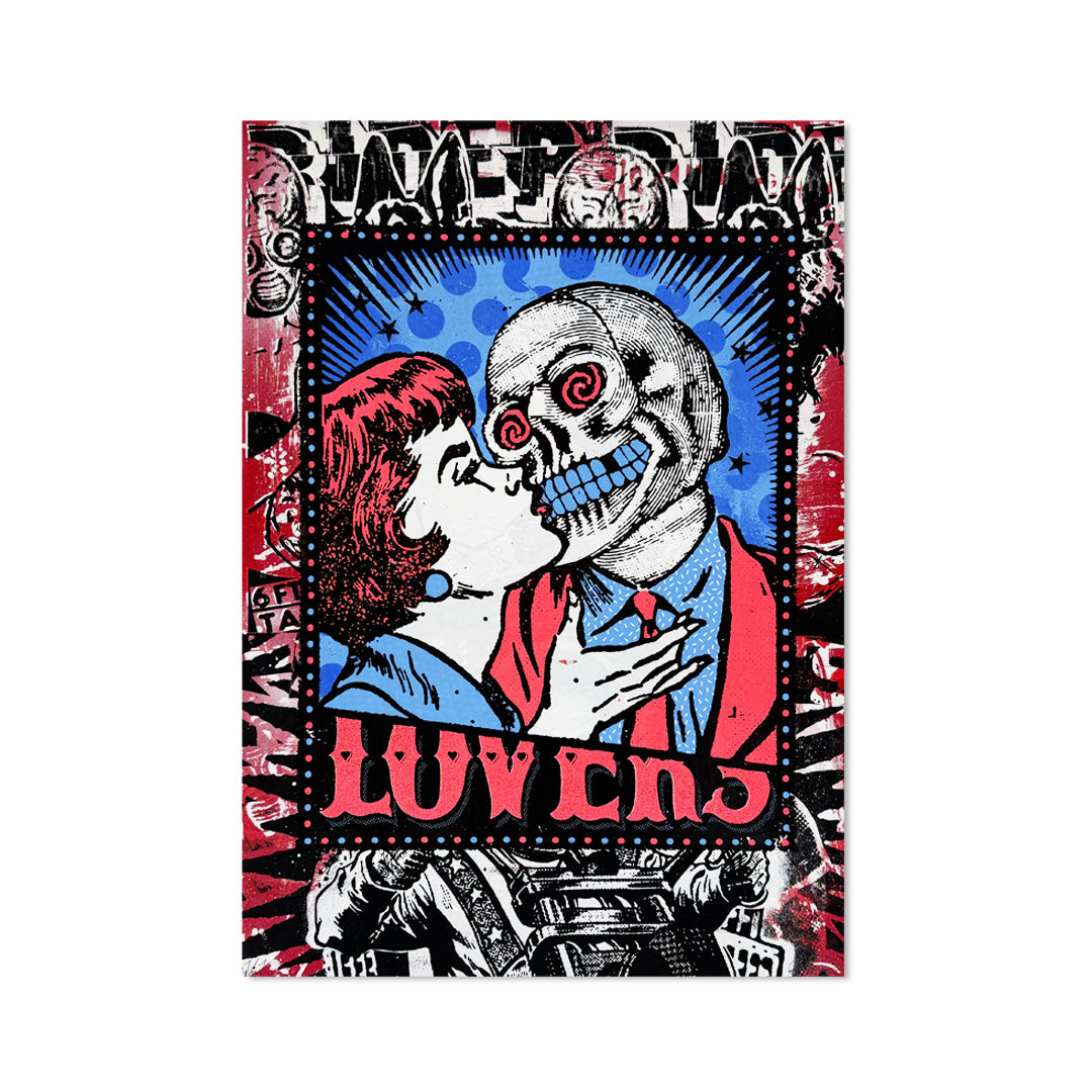 Ben Rider - Lovers - Screen Print - Camden Open Air Gallery Official