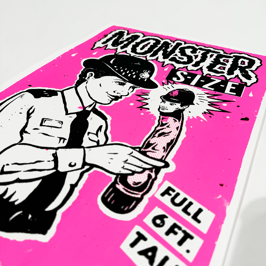 Ben Rider - Monster Size - Screen Print - Camden Open Air Gallery Official